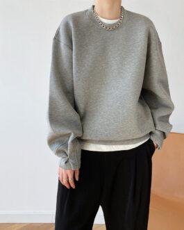 Fashionable Memory Cotton Sweater Women Spring Autumn Thin Design Loose Idle Air Layer Top