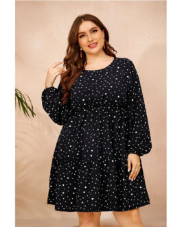 Plus Size Spring Autumn Western Casual Home Loose Women Wear Weight-Catcher