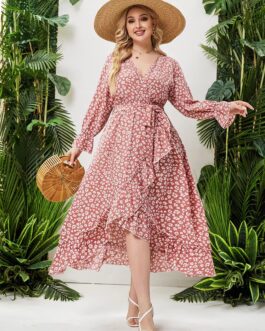 Plus Size Women Clothing Office Loose Women Clothes Dress Women
