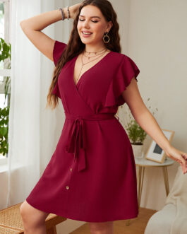 Plus Size Women Clothing Women Loose Dress