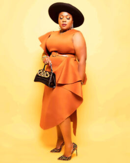 Plus Size Sexy  Women Clothing Solid Color One Shoulder Ruffle Stitching Party Nightclub Dress No Belted