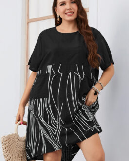 Plus Size Loose Women Dress